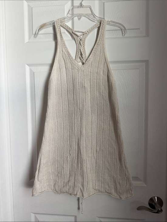 American Eagle Outfitters Dresses & Skirts - American Eagle Outfitters Cream Knit Coverup